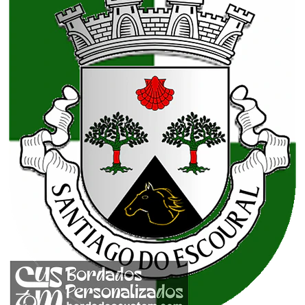 Emblema Bordado Freguesia de Santiago do Escoural (Montemor-o-Novo, Évora) 1