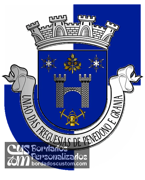 Emblema Bordado Freguesia de Penedono e Granja (Penedono, Viseu)