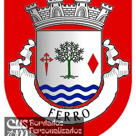 Emblema Bordado Freguesia de Ferro (Covilhã, Castelo Branco) 1