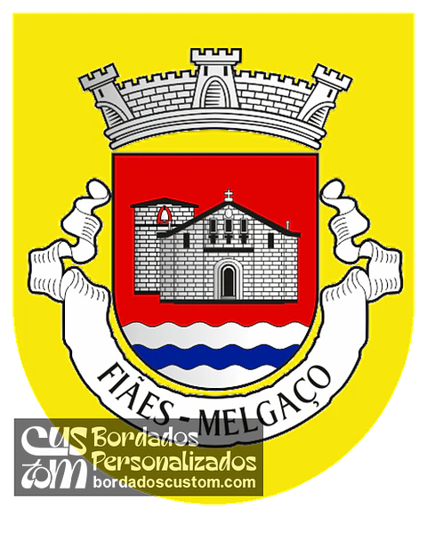 Emblema Bordado Freguesia de Fiães (Melgaço, Viana do Castelo)