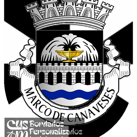 Emblema Bordado Município de Marco de Canaveses (Porto) 1
