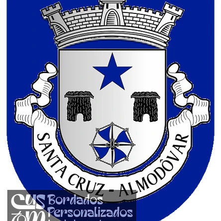 Emblema Bordado Freguesia de Santa Cruz (Almodôvar, Beja) 1