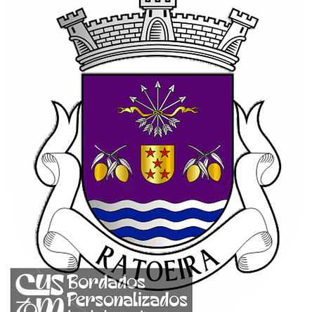 Emblema Bordado Freguesia de Ratoeira (Celorico da Beira, Guarda) 1