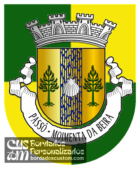 Emblema Bordado Freguesia de Passô (Moimenta da Beira, Viseu)