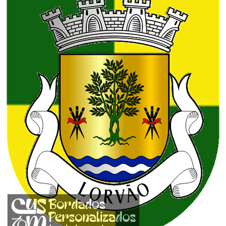 Emblema Bordado Freguesia de Lorvão (Penacova, Coimbra) 1