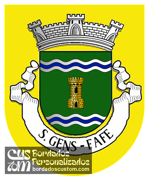 Emblema Bordado Freguesia de São Gens (Fafe, Braga)