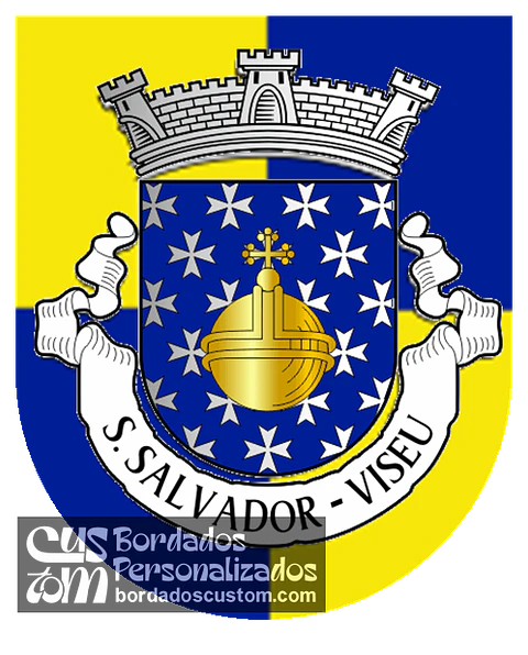 Emblema Bordado Antiga Freguesia de São Salvador (Viseu, Viseu)