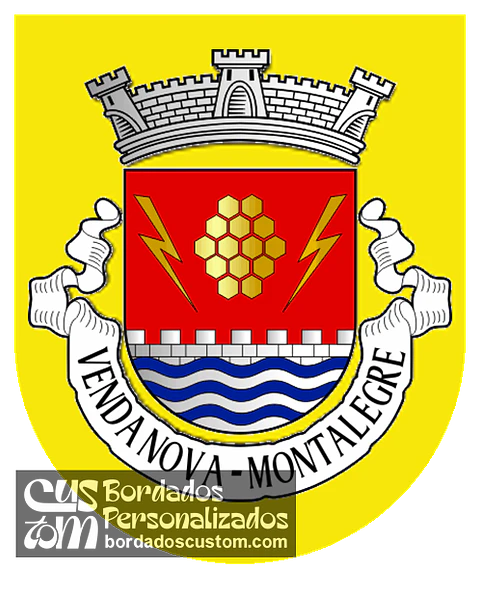 Emblema Bordado Antiga Freguesia de Venda Nova (Montalegre, Vila Real)