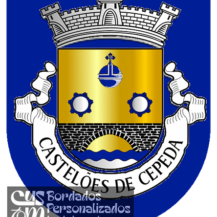Emblema Bordado Antiga Freguesia de Castelões de Cepeda (Paredes, Porto) 1