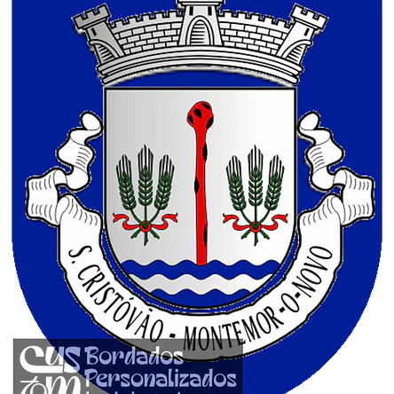 Emblema Bordado Freguesia de São Cristóvão (Montemor-o-Novo, Évora) 1