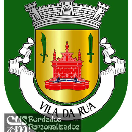 Emblema Bordado Freguesia de Rua (Moimenta da Beira, Viseu) 1