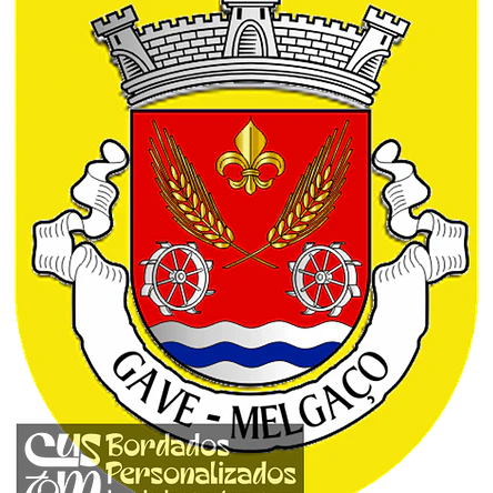 Emblema Bordado Freguesia de Gave (Melgaço, Viana do Castelo) 1