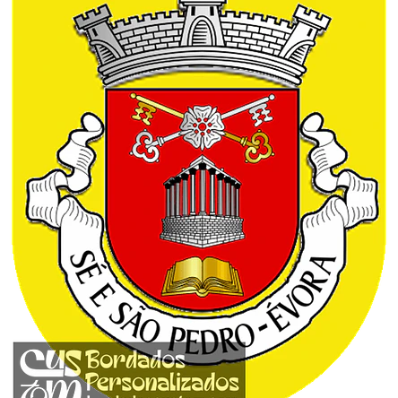 Emblema Bordado Antiga Freguesia de Sé e São Pedro (Évora, Évora) 1