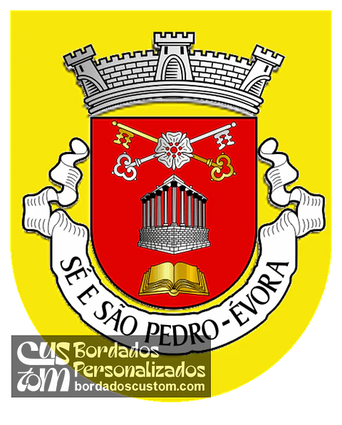 Emblema Bordado Antiga Freguesia de Sé e São Pedro (Évora, Évora)