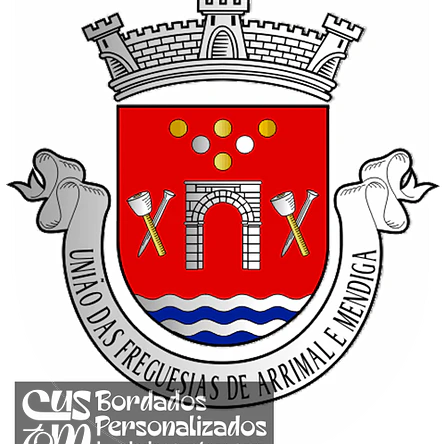 Emblema Bordado Freguesia de Arrimal e Mendiga (Porto de Mós, Leiria) 1
