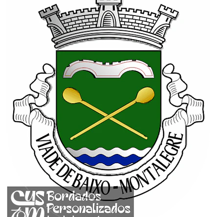 Emblema Bordado Antiga Freguesia de Viade de Baixo (Montalegre, Vila Real) 1