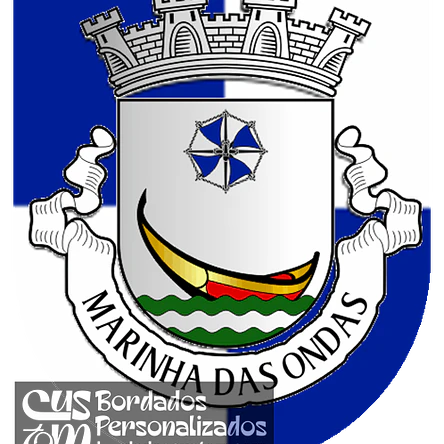 Emblema Bordado Freguesia de Marinha das Ondas (Figueira da Foz, Coimbra) 1