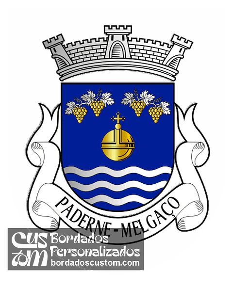 Emblema Bordado Freguesia de Paderne (Melgaço, Viana do Castelo)