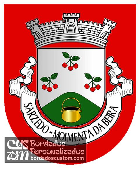 Emblema Bordado Freguesia de Sarzedo (Moimenta da Beira, Viseu)