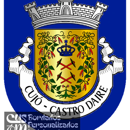 Emblema Bordado Freguesia de Cujó (Castro Daire, Viseu) 1