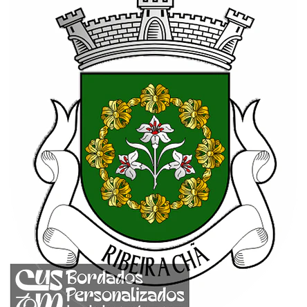 Emblema Bordado Freguesia de Ribeira Chã (Lagoa, Açores) 1