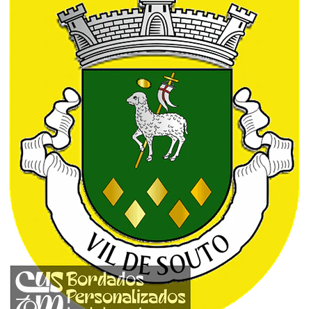 Emblema Bordado Antiga Freguesia de Vil de Souto (Viseu, Viseu) 1