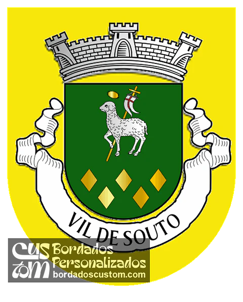 Emblema Bordado Antiga Freguesia de Vil de Souto (Viseu, Viseu)