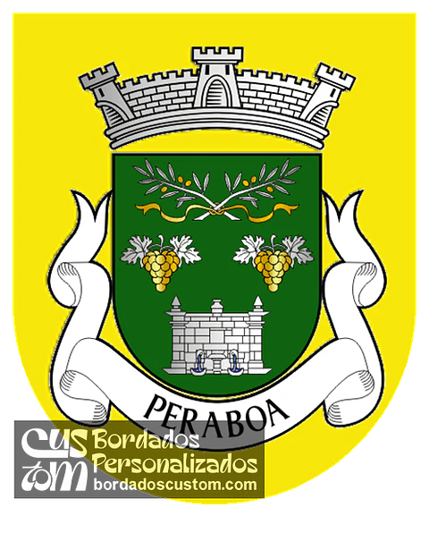 Emblema Bordado Freguesia de Peraboa (Covilhã, Castelo Branco)
