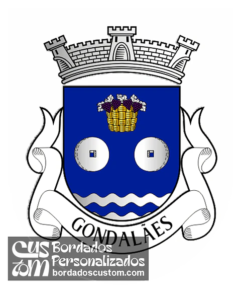 Emblema Bordado Antiga Freguesia de Gondalães (Paredes, Porto)