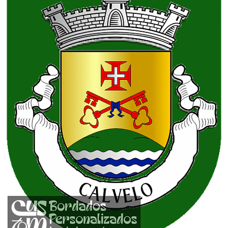 Emblema Bordado Freguesia de Calvelo (Ponte de Lima, Viana do Castelo) 1