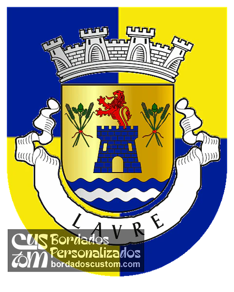Emblema Bordado Antiga Freguesia de Lavre (Montemor-o-Novo, Évora)