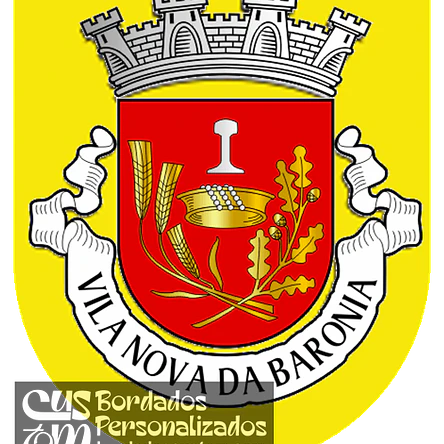 Emblema Bordado Freguesia de Vila Nova da Baronia (Alvito, Beja) 1