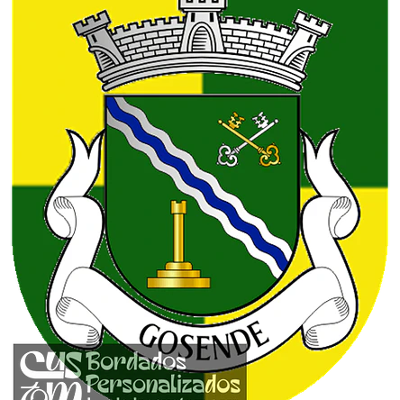 Emblema Bordado Freguesia de Gosende (Castro Daire, Viseu) 1