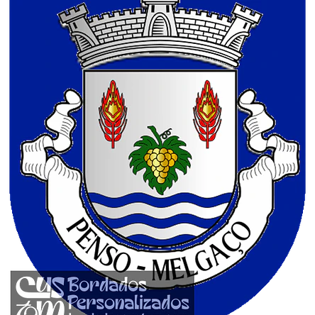 Emblema Bordado Freguesia de Penso (Melgaço, Viana do Castelo) 1