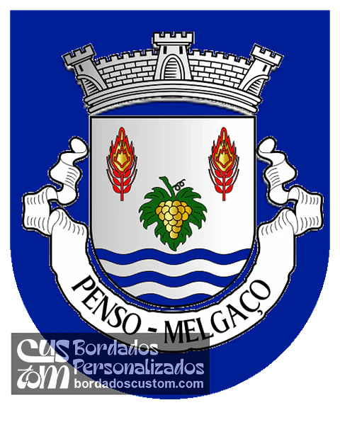 Emblema Bordado Freguesia de Penso (Melgaço, Viana do Castelo)