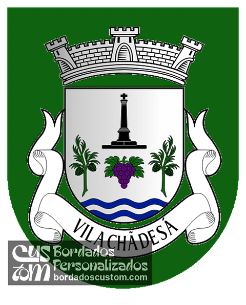 Emblema Bordado Antiga Freguesia de Vila Chã de Sá (Viseu, Viseu)