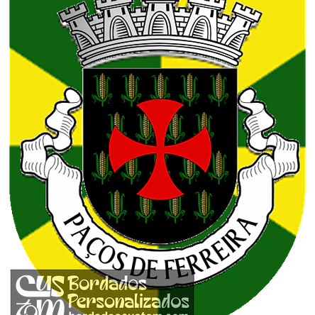 Emblema Bordado Município de Paços de Ferreira (Porto) 1