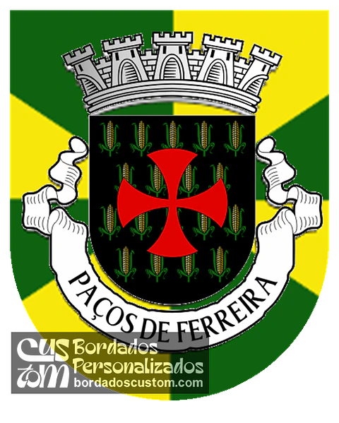 Emblema Bordado Município de Paços de Ferreira (Porto)