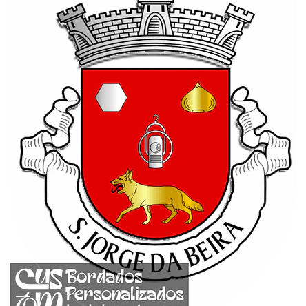 Emblema Bordado Freguesia de São Jorge da Beira (Covilhã, Castelo Branco) 1