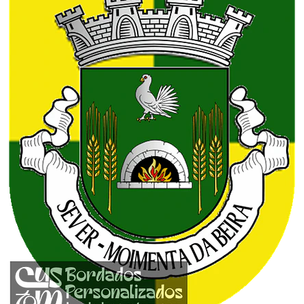 Emblema Bordado Freguesia de Sever (Moimenta da Beira, Viseu) 1
