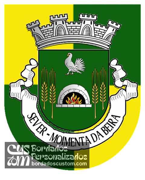Emblema Bordado Freguesia de Sever (Moimenta da Beira, Viseu)