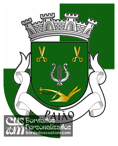 Emblema Bordado Freguesia de Paião (Figueira da Foz, Coimbra)