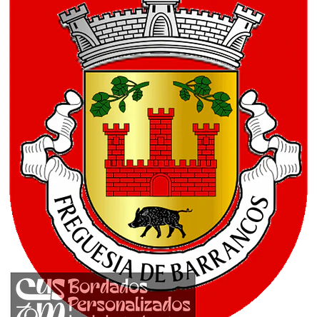 Emblema Bordado Freguesia de Barrancos (Barrancos, Beja) 1