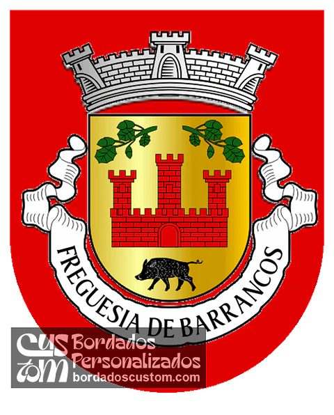 Emblema Bordado Freguesia de Barrancos (Barrancos, Beja)