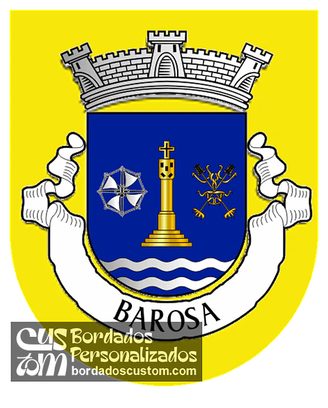 Emblema Bordado Antiga Freguesia de Barosa (Leiria, Leiria)