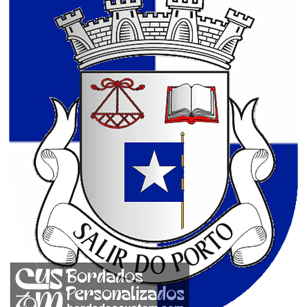 Emblema Bordado Antiga Freguesia de Salir do Porto (Caldas da Rainha, Leiria) 1