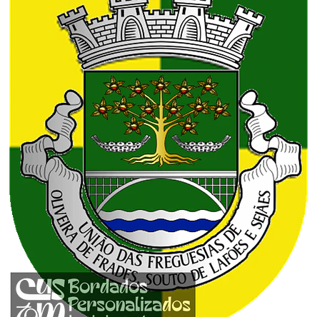 Emblema Bordado Freguesia de Oliveira de Frades, Souto de Lafões e Sejães (Oliveira de Frades, Viseu) 1
