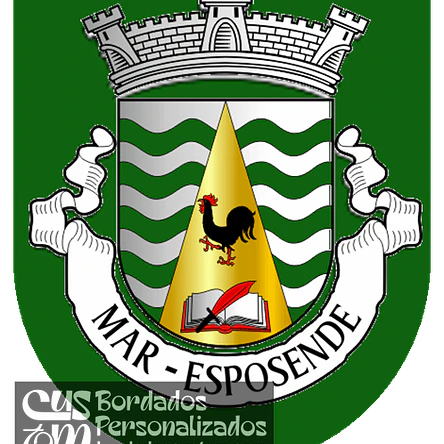 Emblema Bordado Antiga Freguesia de Mar (Esposende, Braga) 1