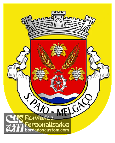 Emblema Bordado Freguesia de São Paio (Melgaço, Viana do Castelo)