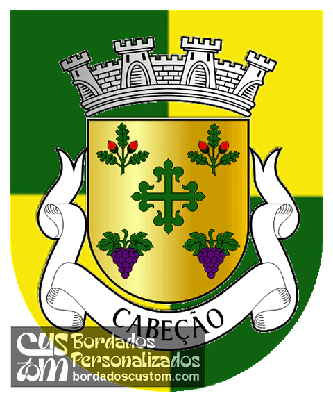 Emblema Bordado Freguesia de Cabeção (Mora, Évora)